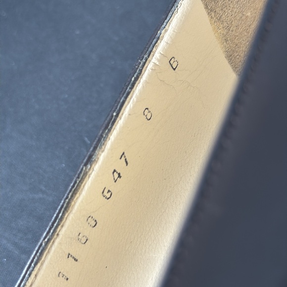 Salvatore Ferragamo Pumps Block Heels Slip On Shoes made in Italy size 8 B - Picture 12 of 12